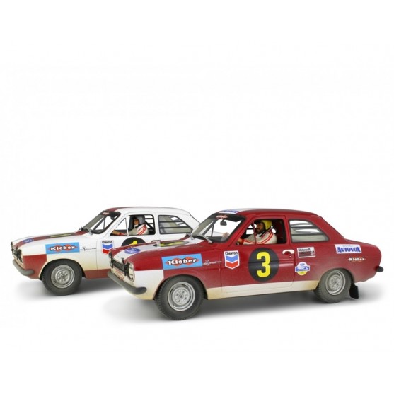 Ford Escort Rally 1968 Set 2 Auto con Bud Spencer  e Terence Hill  "Altrimenti ci Arrabbiamo" 1:18