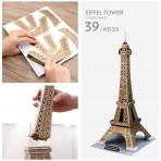 Torre Eiffel Parigi Cubic Fun 3D Puzzle 47 cm h