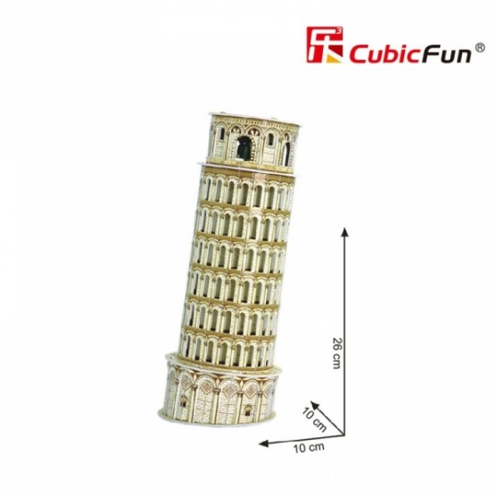 Torre di Pisa Cubic Fun 3D Puzzle 26 cm h