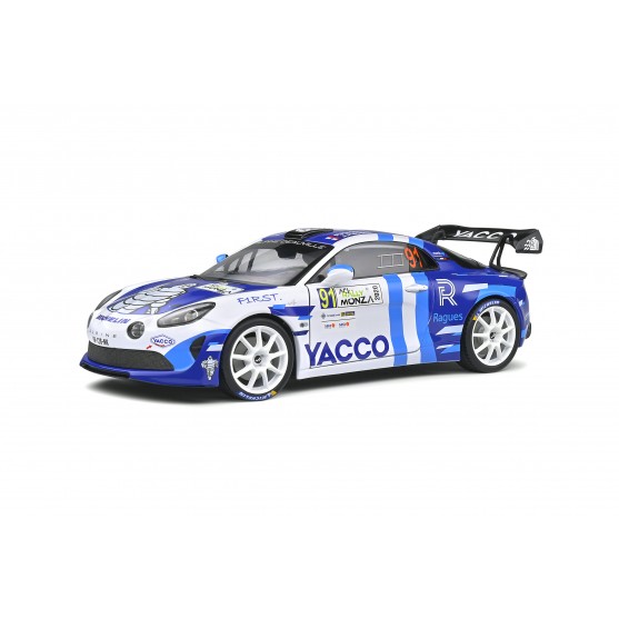 Alpine A110 Rally RGT Winner RGT class Rallye Monza 2020 Pierre Ragues - Julien Pesenti 1:18