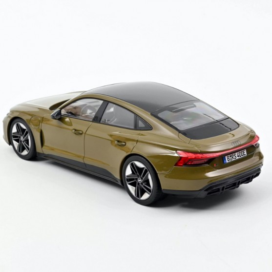 Audi RS e-tron GT 2021 Olive métallisé 1:18
