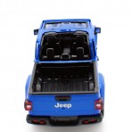 Jeep Gladiator Rubicon 2020 Blu Shade Open Top 1:24