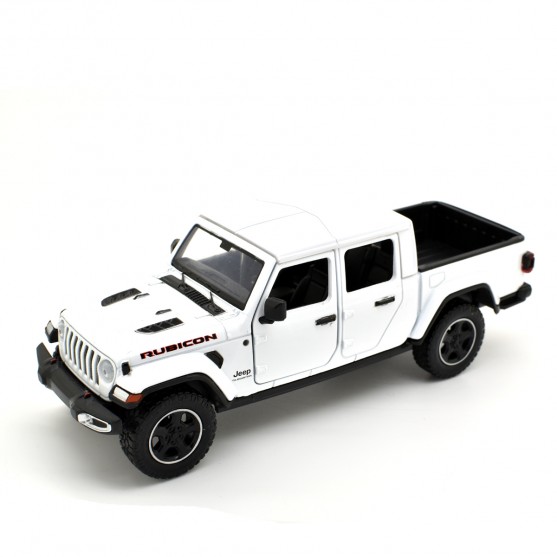 Jeep Gladiator Rubicon 2020 Bright White Closed Top 1:24