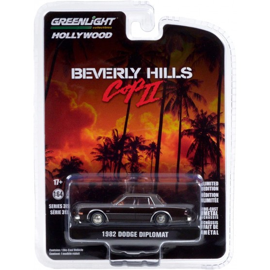 Dodge Diplomat 1982 "Beverly Hills Cop II" brown 1:64