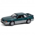 Ford Mustang Gt 1991 "Home Improvement" Green Met-Silver 1:64