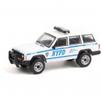 Jeep Cherokee 1997 "NYPD" White 1:64
