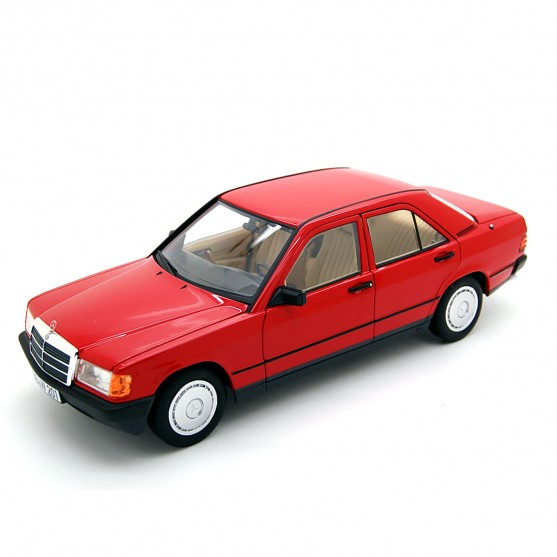 Mercedes-Benz 190 E (W201) 1982 Red 1:18