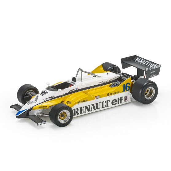 Renault RE 30B Turbo F1 1982 René Arnoux 1:18