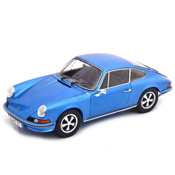 Porsche 911 S coupè 1973 Blue Metallic 1:18
