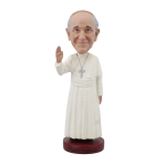 Papa Francesco Statuina Bobblehead testa oscillante