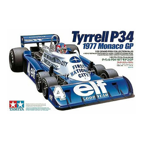 Tyrrel Ford P34 Monaco Gp 1977 Kit 1:20