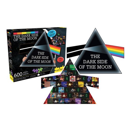 Pink Floyd Dark Side of The  Moon Collage Prisme double face 600pz Aquarius