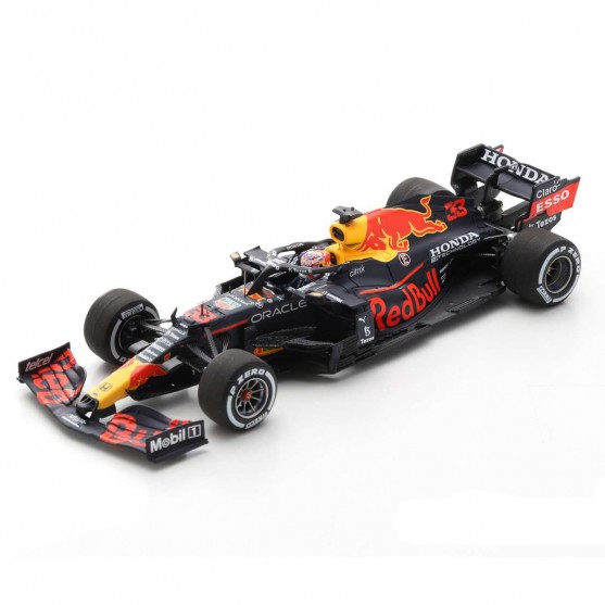 Red Bull Racing Honda RB16B 2021 Max Verstappen Winner Dutch Gp + Pit Board 1:43