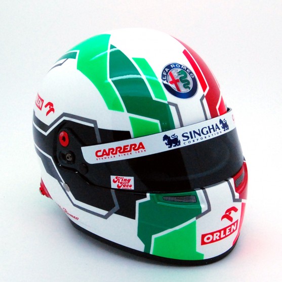 Antonio Giovinazzi Casco Alfa Romeo Orlen C41 Formula 1 2021 1:2