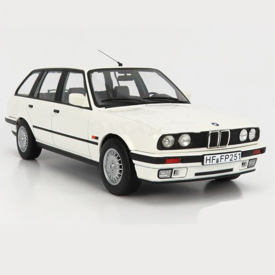 BMW 325i Touring 1991 White 1:18