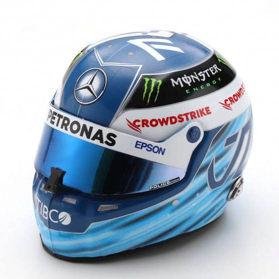 Valtteri Bottas Casco Bell Helmet F1 2021 Mercedes Amg Petronas 1:5