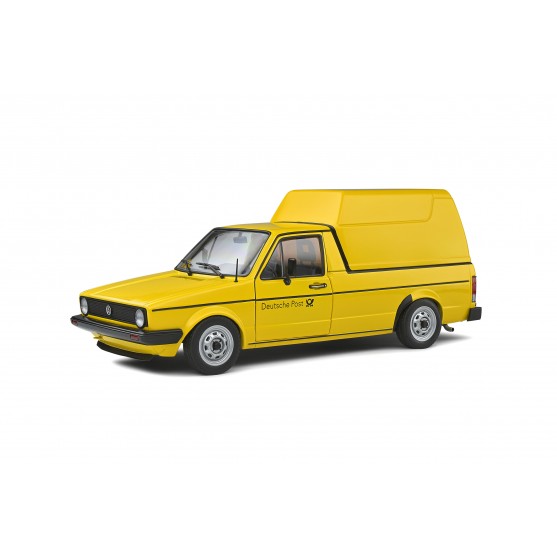 Volkswagen VW Caddy MK1 "Deutsche Post" 1982 yellow 1:18