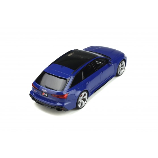 Audi RS6 Avant (C8) Tribute Edition 2020 nogaro blu 1:18
