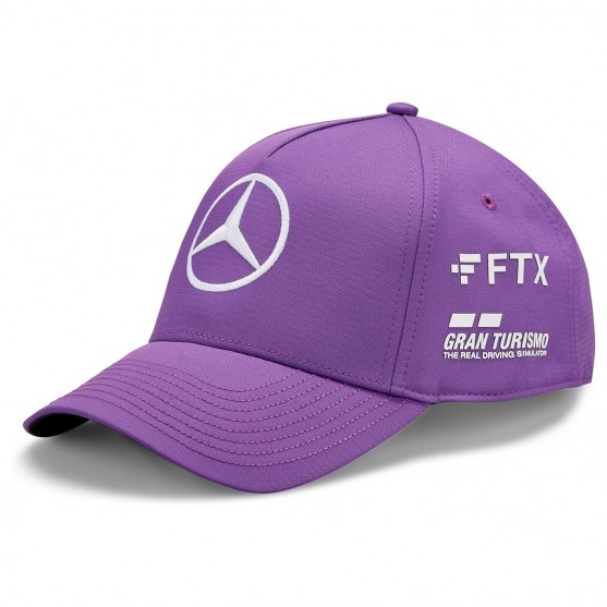 Mercedes-Amg Petronas F1 2022 Cappello Lewis Hamilton 44 Baseball Purple