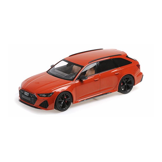 Audi RS6 Avant 2019 Orange Metallic 1:18