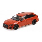 Audi RS6 Avant 2019 Orange Metallic 1:18