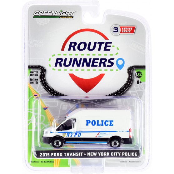 Ford Transit 2015 New York City Police 1:64