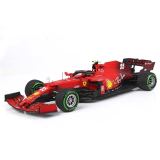 Ferrari F1 2021 SF21 Start Gp Made in Italy ed Emilia Romagna Wet Tires Carlos Sainz 1:18
