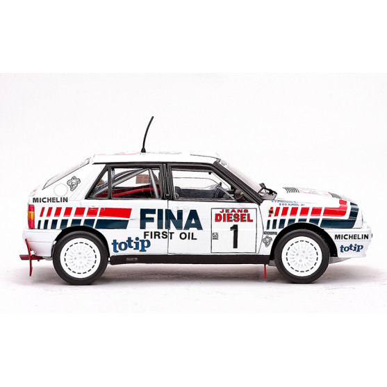 LANCIA DELTA HF INTEGRALE 16V - D.Auriol / B.Occelli - Winner 1991 Rallye Sanremo 1:18