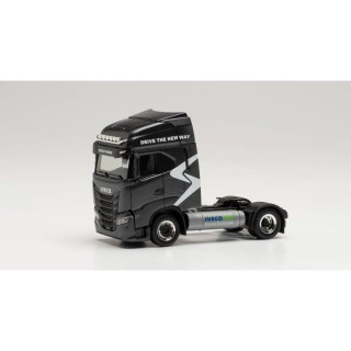 Iveco S-Way trattore Stradale LNG "Drive The New Way" Black 1:87
