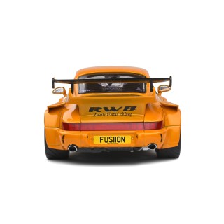 Porsche 911 (964) RWB Rauh-Welt Hibiki 2016 Orange 1:18