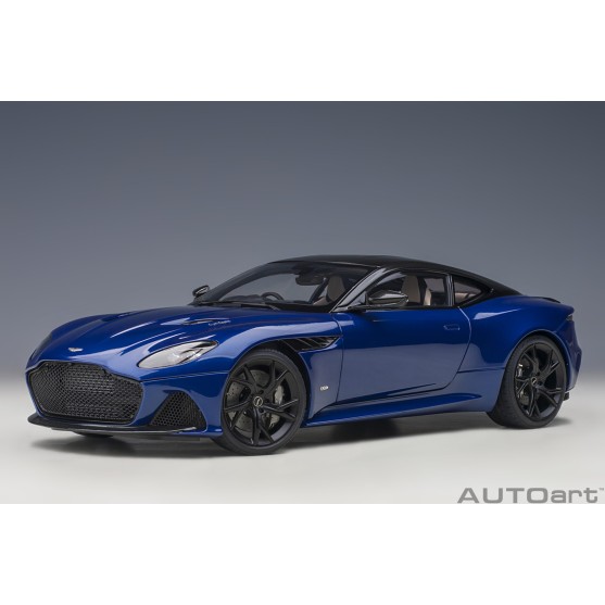 Aston Martin DBS Superleggera 2018 Zaffre Blue 1:18