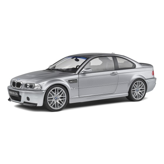 BMW M3 (E46) CSL 2003 Silver Grey Metallic 1:18