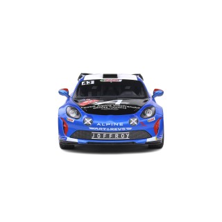 Alpine A110 Rally RGT Winner R-GT Rallye Monte Carlo 2021 Emmanuel Guigou -  Alexandre Coria 1:18
