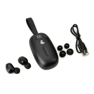 Ekko 5.0 auricolari Bluetooth stereo senza fili con custodia di ricarica