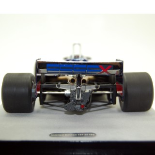 Lotus F1 87 JPS Essex Ford Cosworth DFV 3.0 V8 Monaco GP 1981 Elio De Angelis 1:18