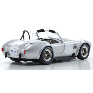 Shelby Cobra 427S/C Silver with White line 1:18
