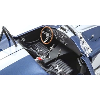Shelby Cobra 427S/C Dark Blue with White line 1:18