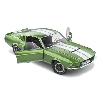 Ford Mustang Shelby GT500 1967 Lime Green - White 1:18