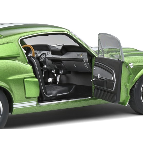 Ford Mustang Shelby GT500 1967 Lime Green - White 1:18