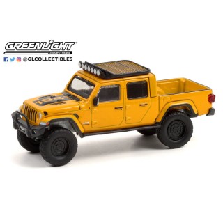 Jeep Gladiator with Off-Road Parts 2020 "All Terrain Collection Series 12" yellow 1:64