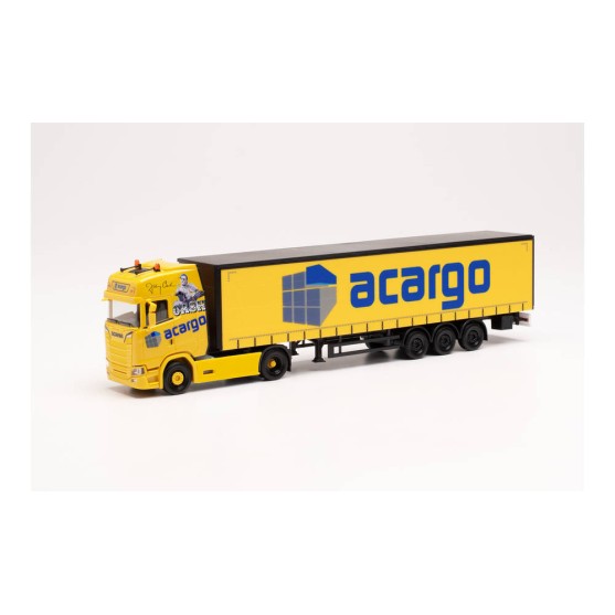 Scania CS20 HD Semirimorchio Telonato "Acargo" Johnny Cash 1:87