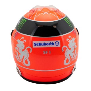 Michael Schumacher Casco Schuberth Red Ultima Gara 25 November 2012 GP Brasile Amg Mercedes Petronas 1:2