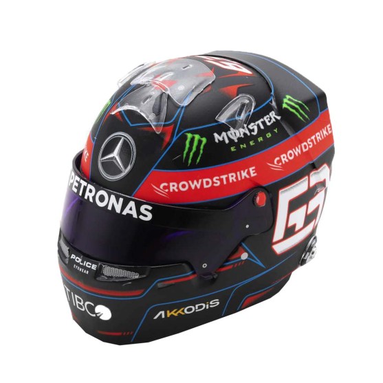 George Russel Casco Bell Helmet F1 2022 Mercedes Amg Petronas 1:5