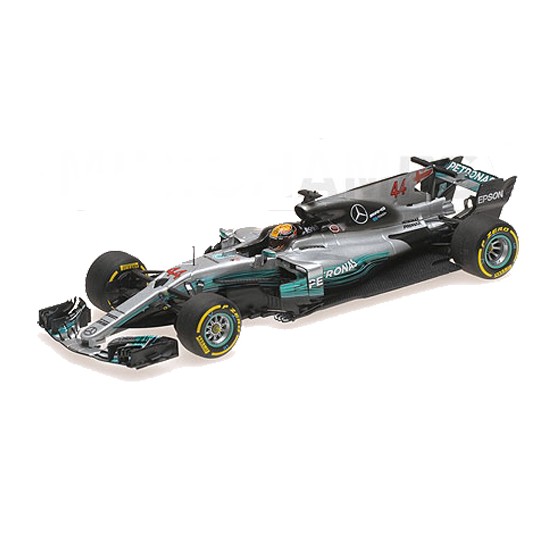 Mercedes Amg Petronas W08 F1 2017 Lewis Hamilton Winner Spanish Gp 1:43
