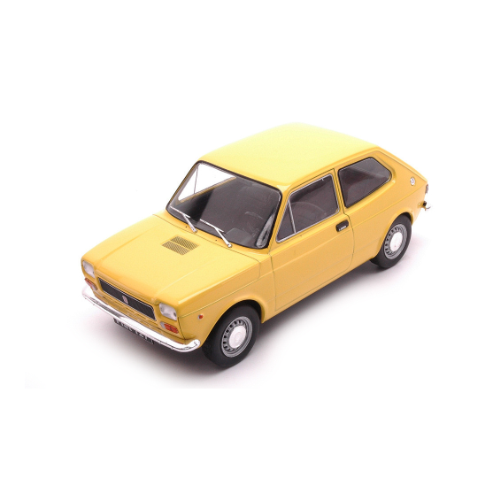 Fiat 127 anno 1971 Giallo 1:24