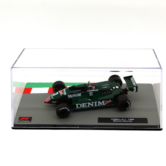 Voiture miniature Formule 1 TYRRELL 011 - Michele Alboreto - 1982 - F1  FD046 - Cdiscount Jeux - Jouets