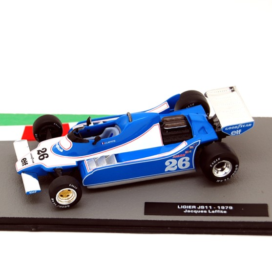 Ligier Ford Cosworth DFV V8 JS11 F1 1979 Jacques Laffite 1:43