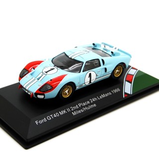 Ford GT40 MKI Shelby American Inc. 2nd 24h LeMans 1966 Ken Miles - Denny Hulme 1:43