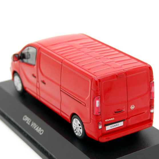 OPEL VIVARO B 2014 Rouge ISCALE 1:43 of reference OC10923