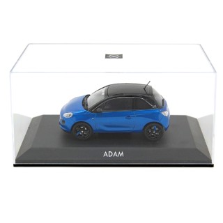 Opel Adam 2018 arden blue - onyx black 1:43